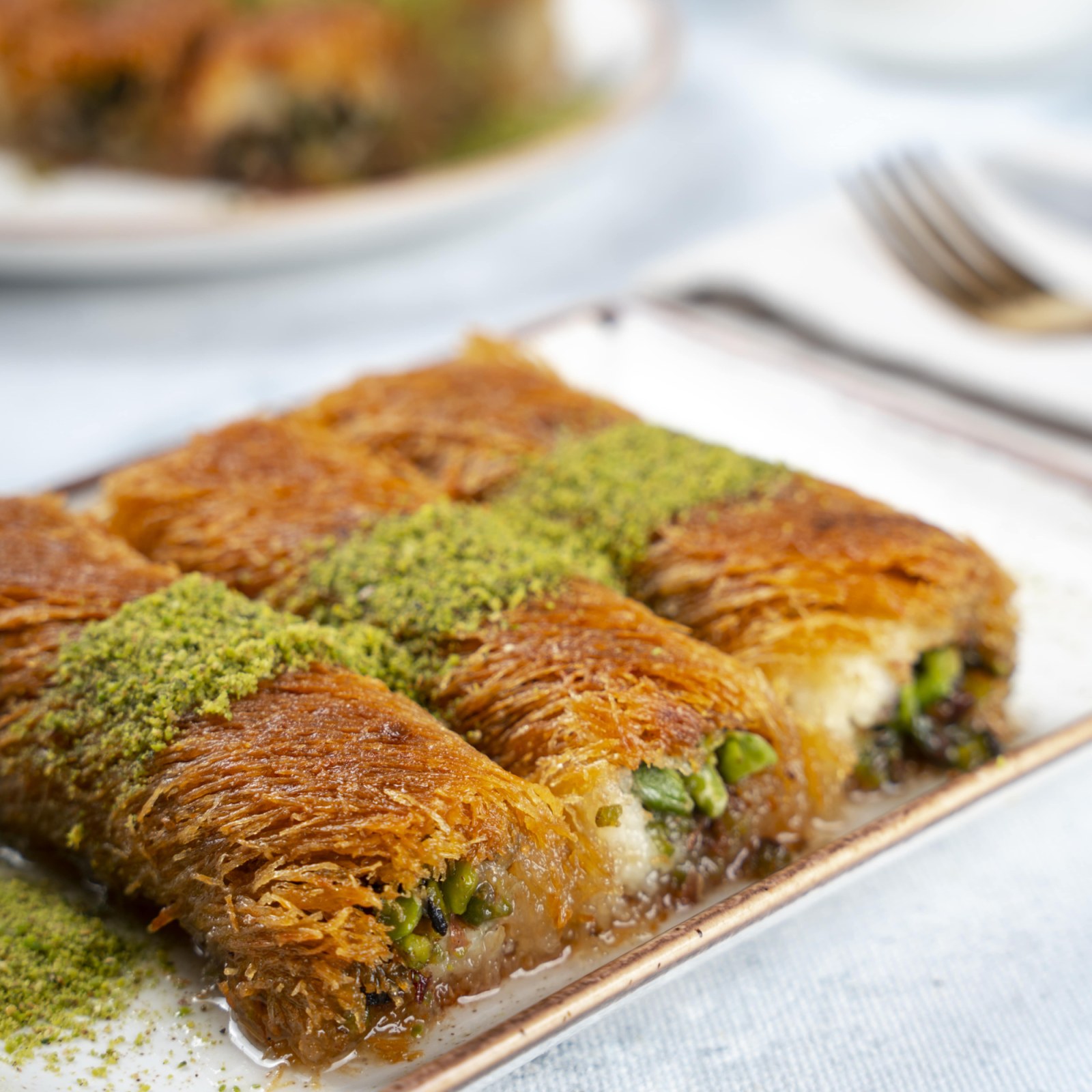 Fıstıklı Kaymaklı Kadayıf (1 kg.)