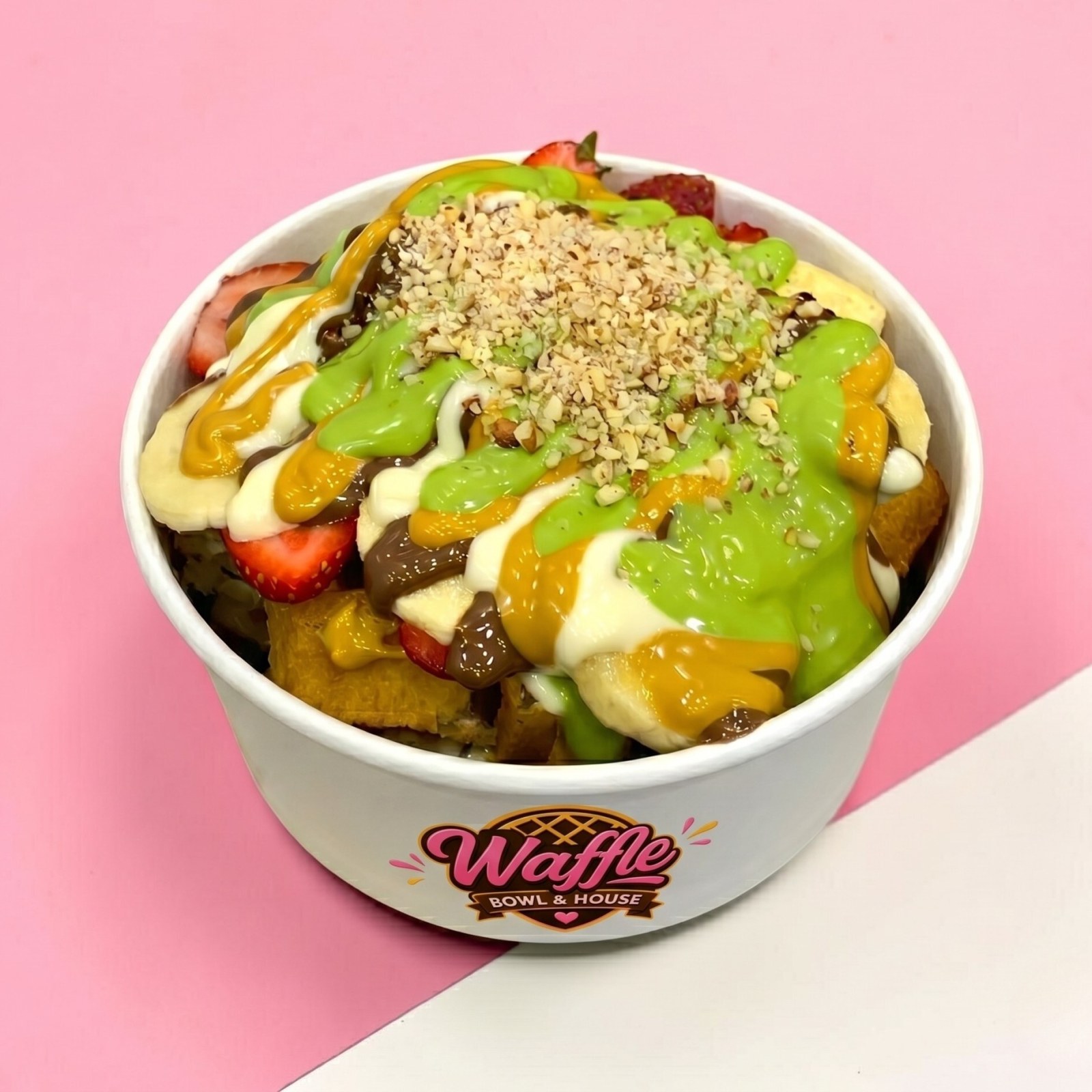 Full+Full Waffle Bowl (Extra Büyük)