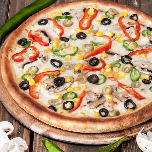 Vejetaryen Pizza (Orta Boy 32 CM )