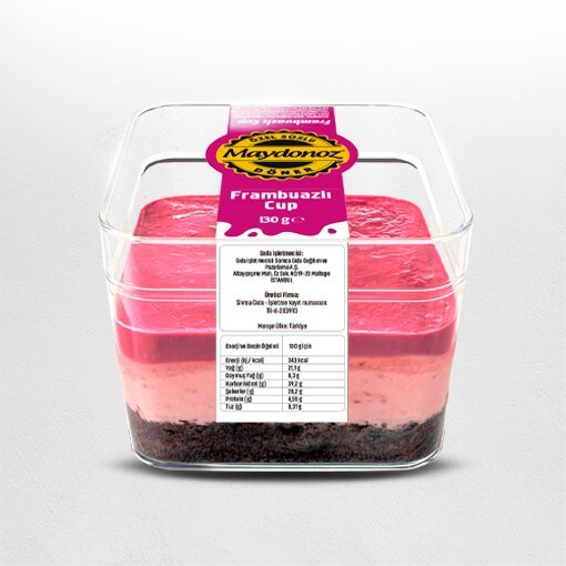Frambuazlı Cup Pasta – (130 gr.)