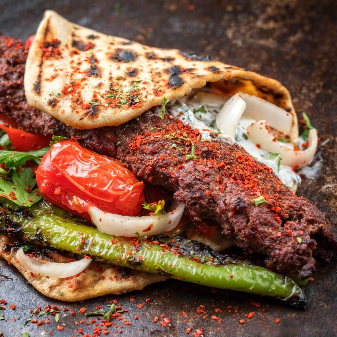 Duble Adana Kebabı Dürüm