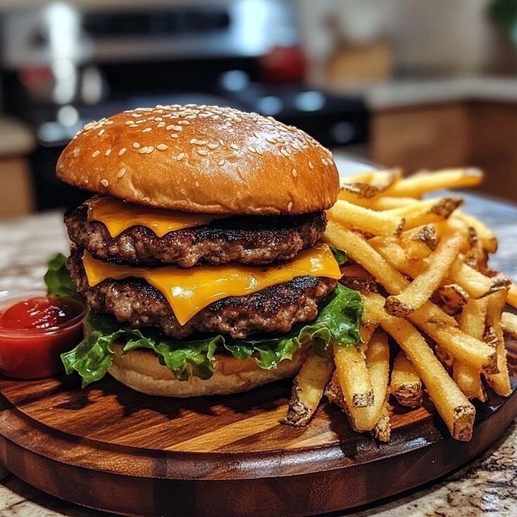 Double Köfte Burger