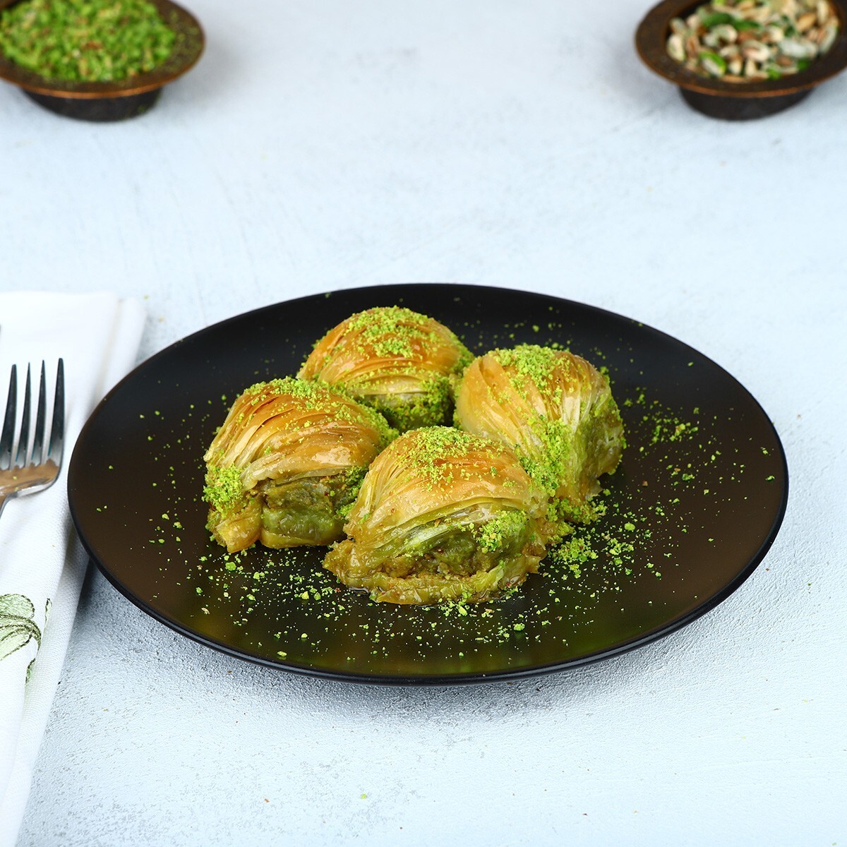 Fıstıklı Midye Baklava 1 Kg