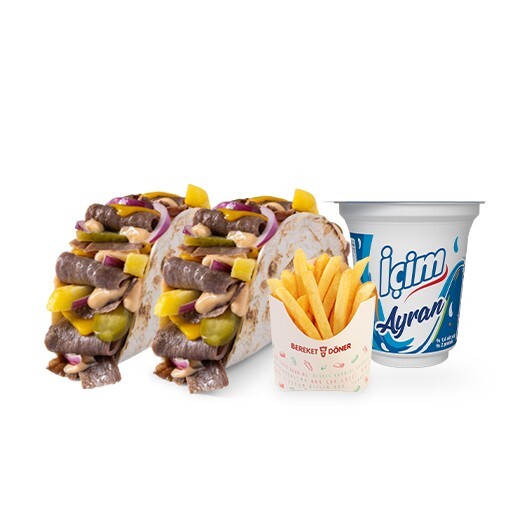 2'li Tako Menü (Et Döner)