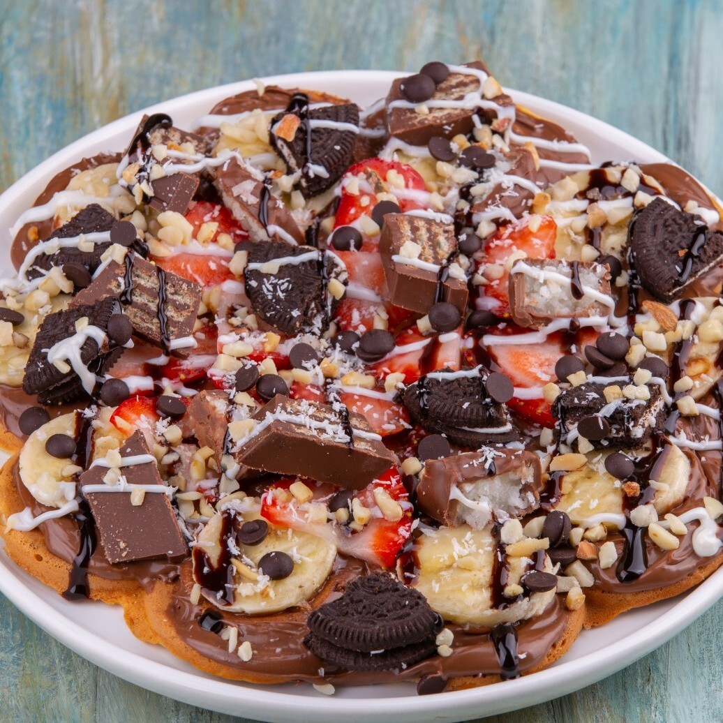 Las Vegas Çiçek Waffle