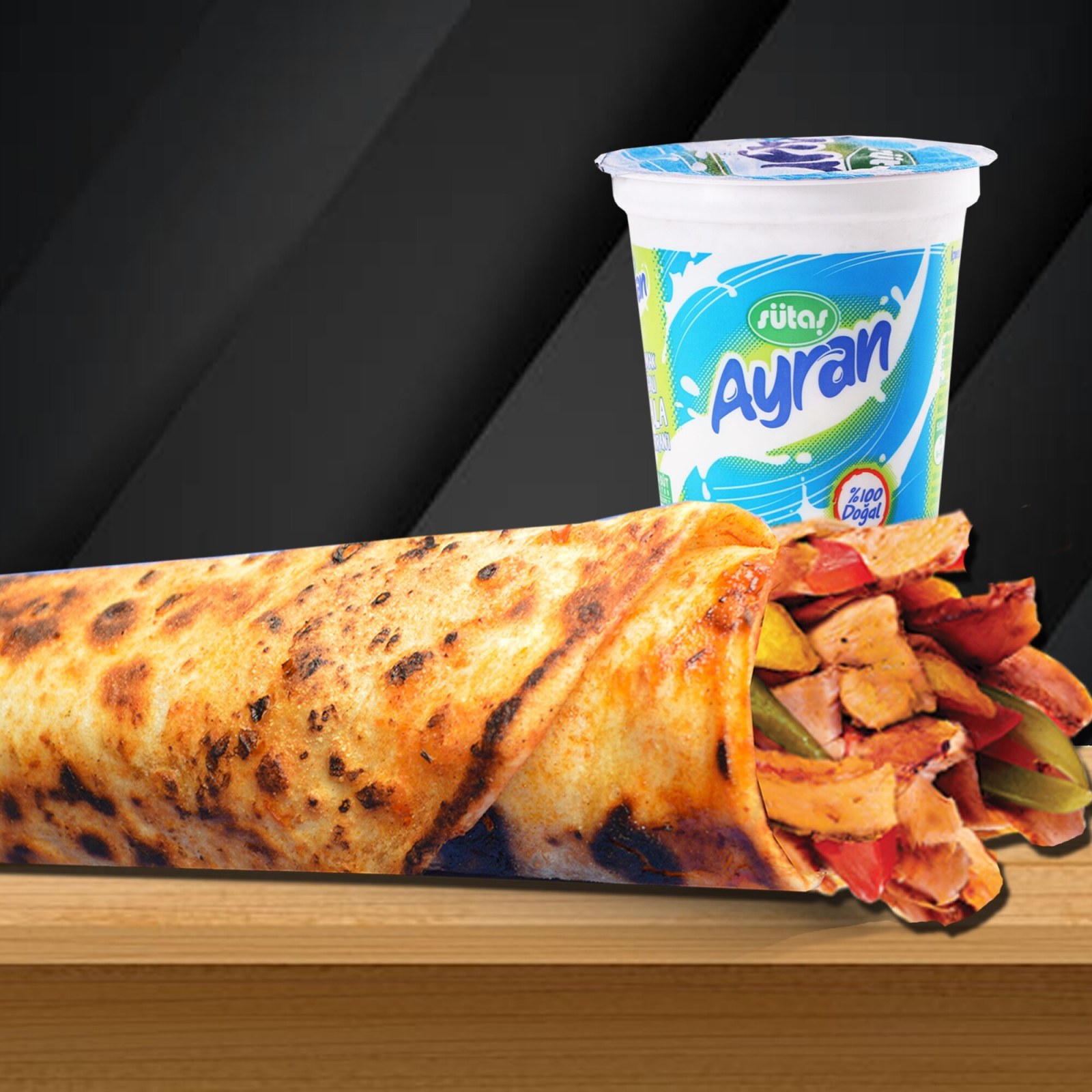 Avantajlı Tavuk Dürüm Menü