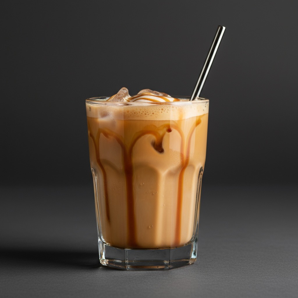 Iced Caramel Latte