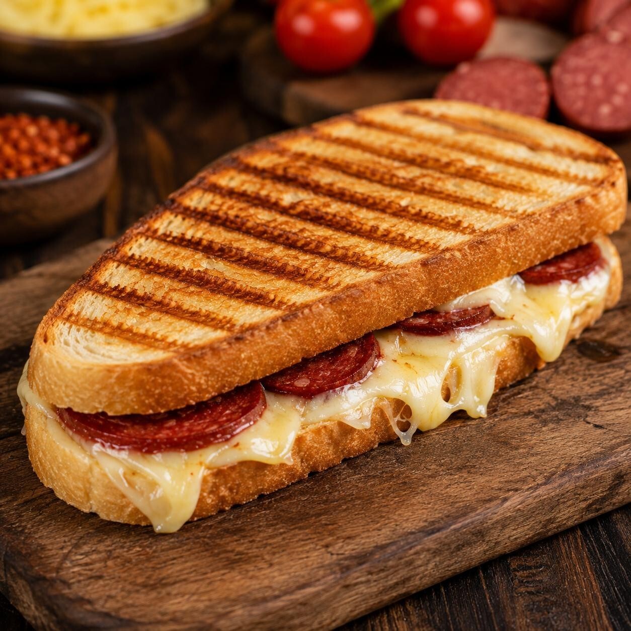 Ekmek Arası salam & Kaşarlı Tost