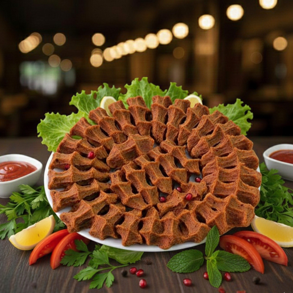 Çiğ Köfte Porsiyon Garnitürsüz ( 500 Gr )