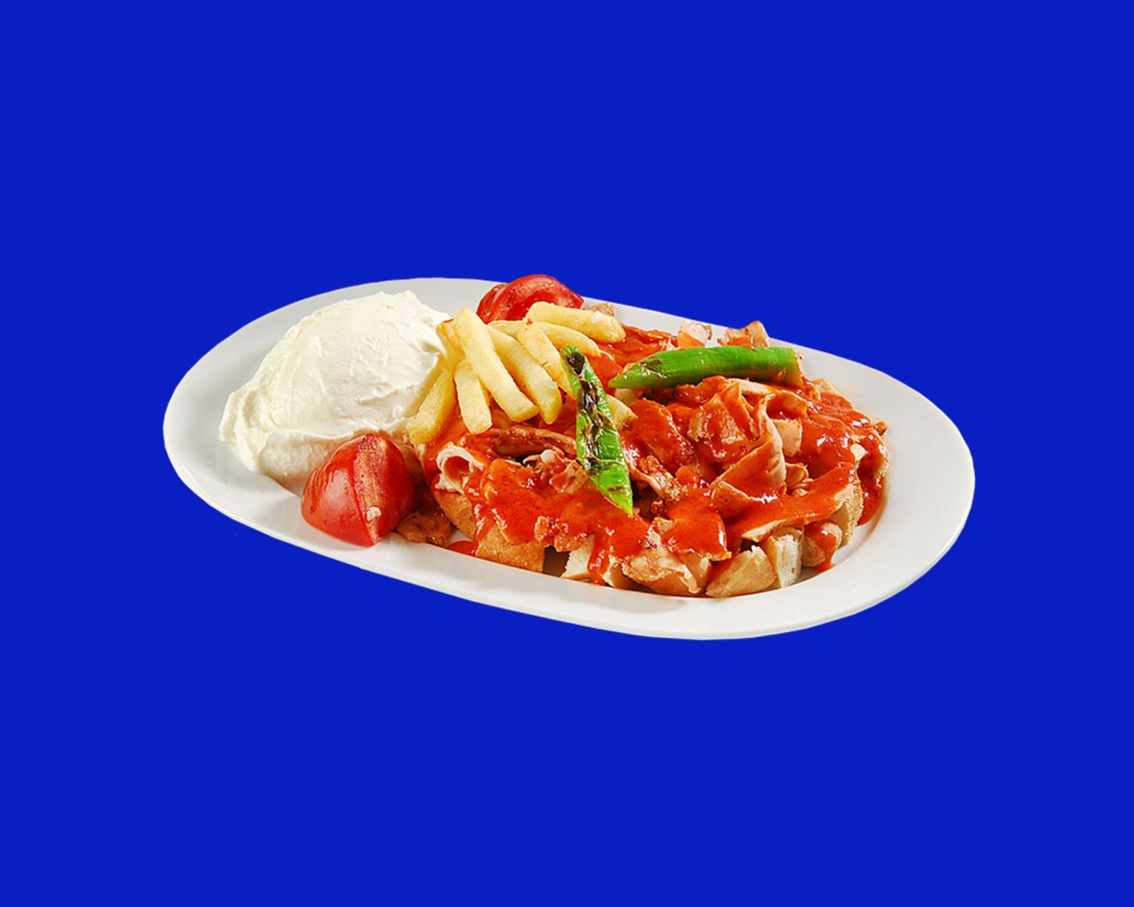 İskender(Tavuk Dönerden)