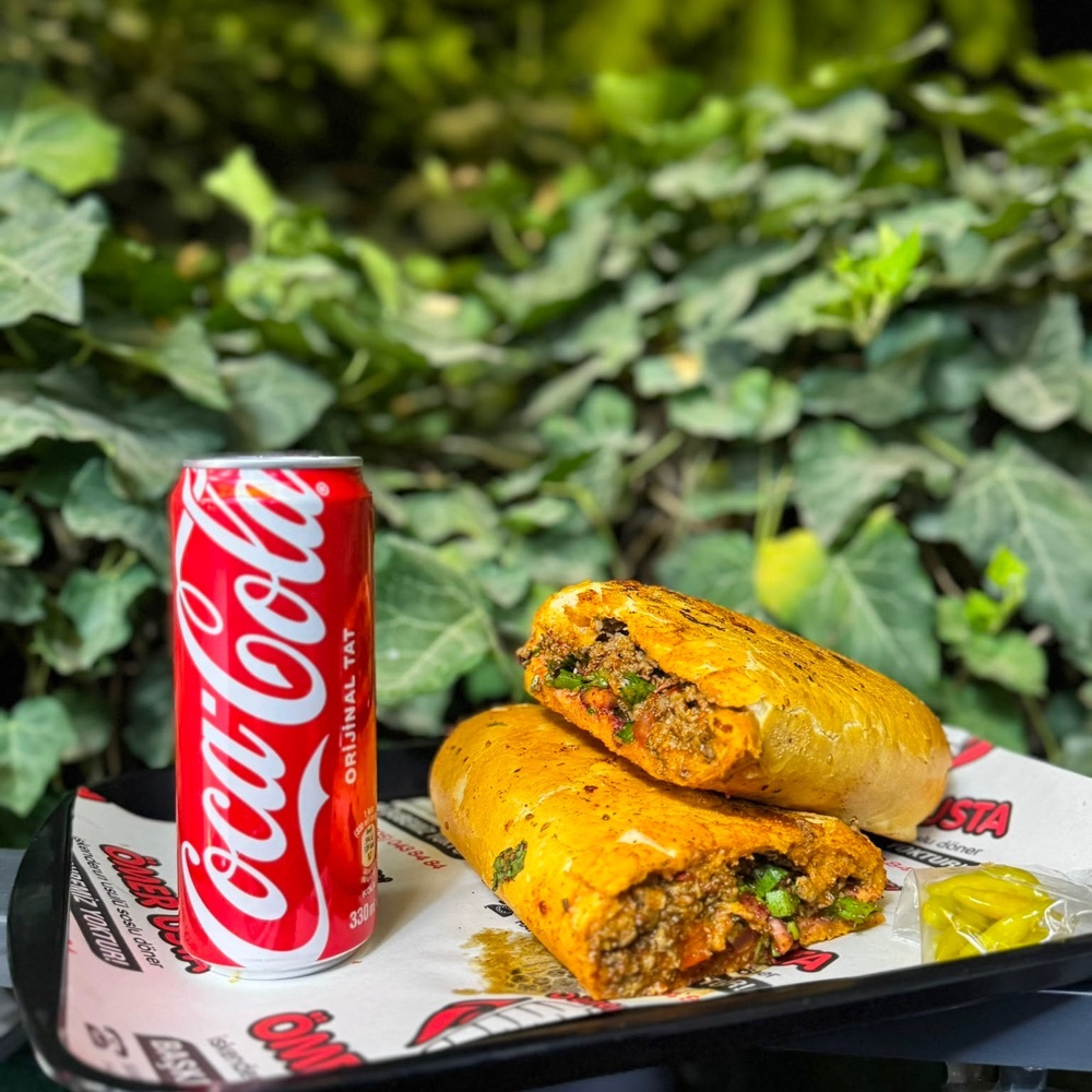Tam Ekmek Arası Kuzu Ciğer Tantuni 150 Gr Coca C330 ml