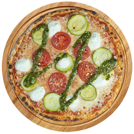 Pesto Kabaklı Pizza(Küçük)
