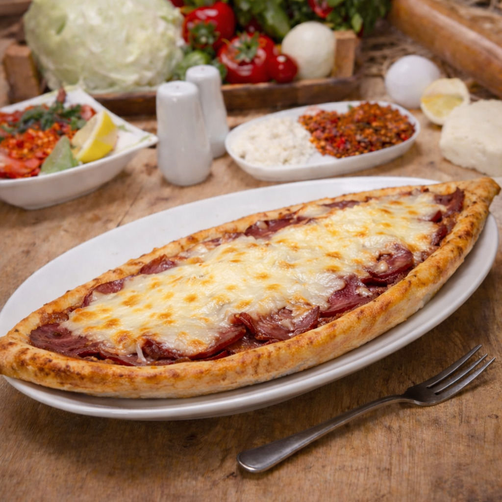 Açık Pastırmalı Kaşar