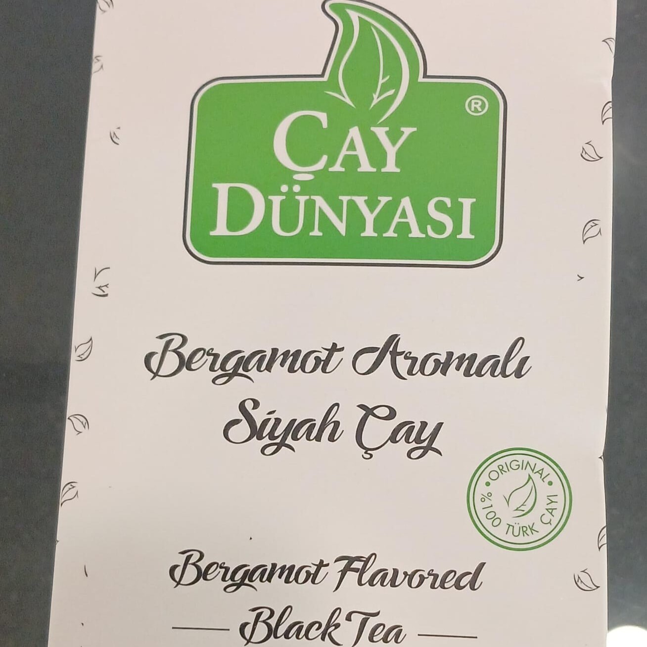 Bergamot Aromalı Siyah Çay 400 g