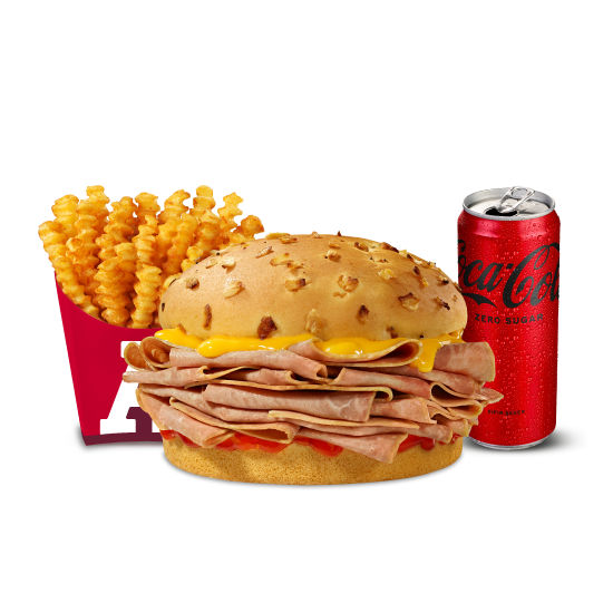 Beef'n Cheddar Menü