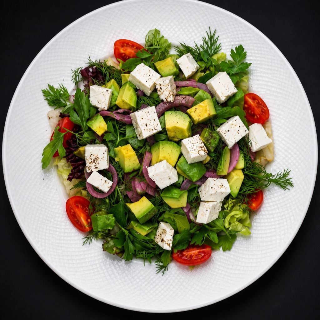 Avokado Salatası