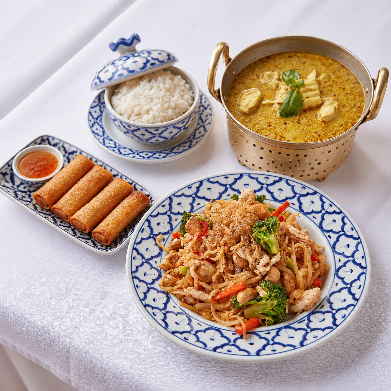 2 Kişilik Thai Akşam Menüsü