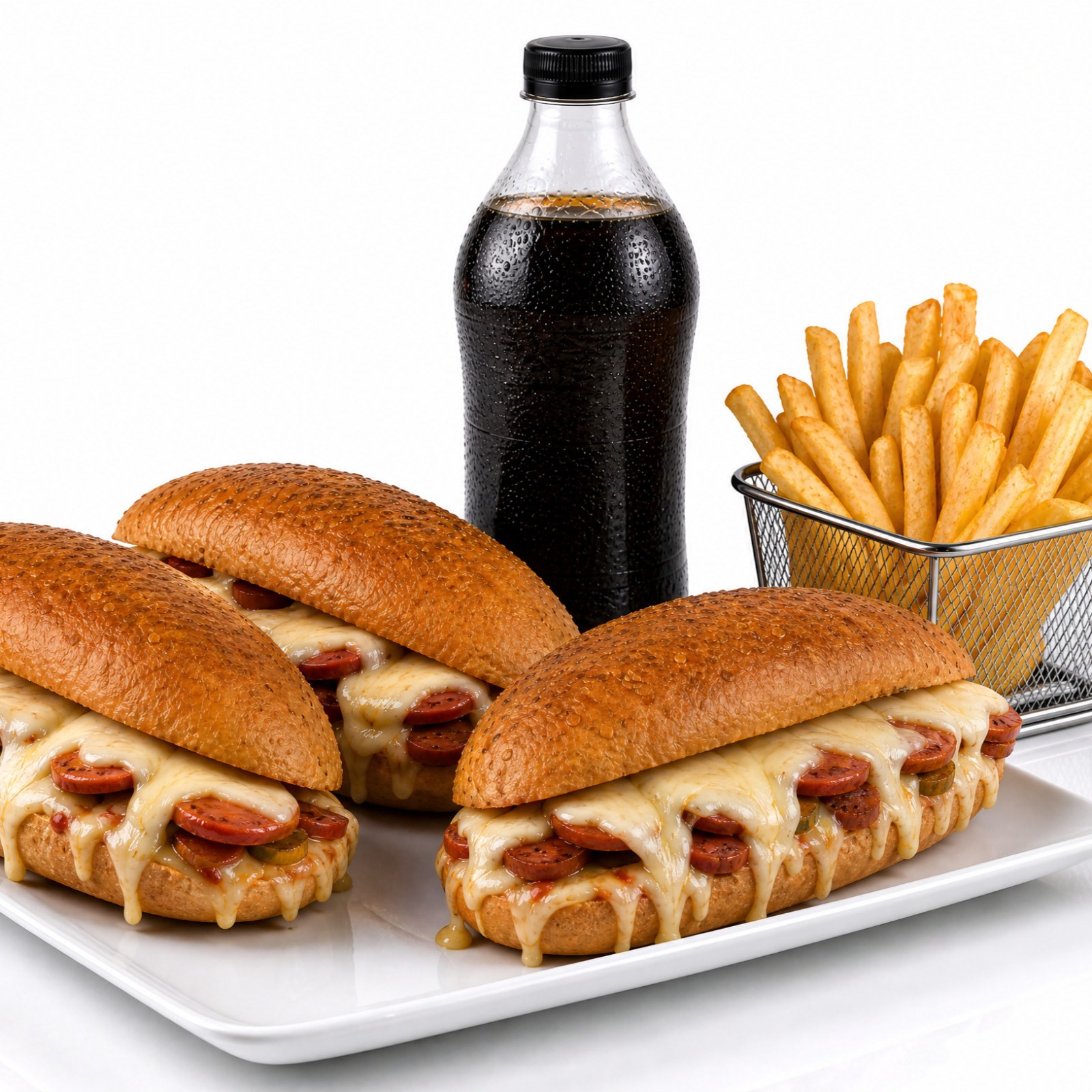 3'lü Kumru Burger Menü