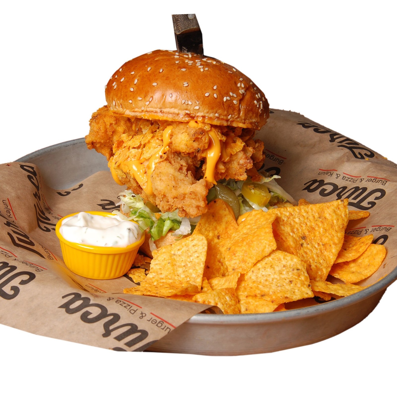 El Doridos Chicken Burger