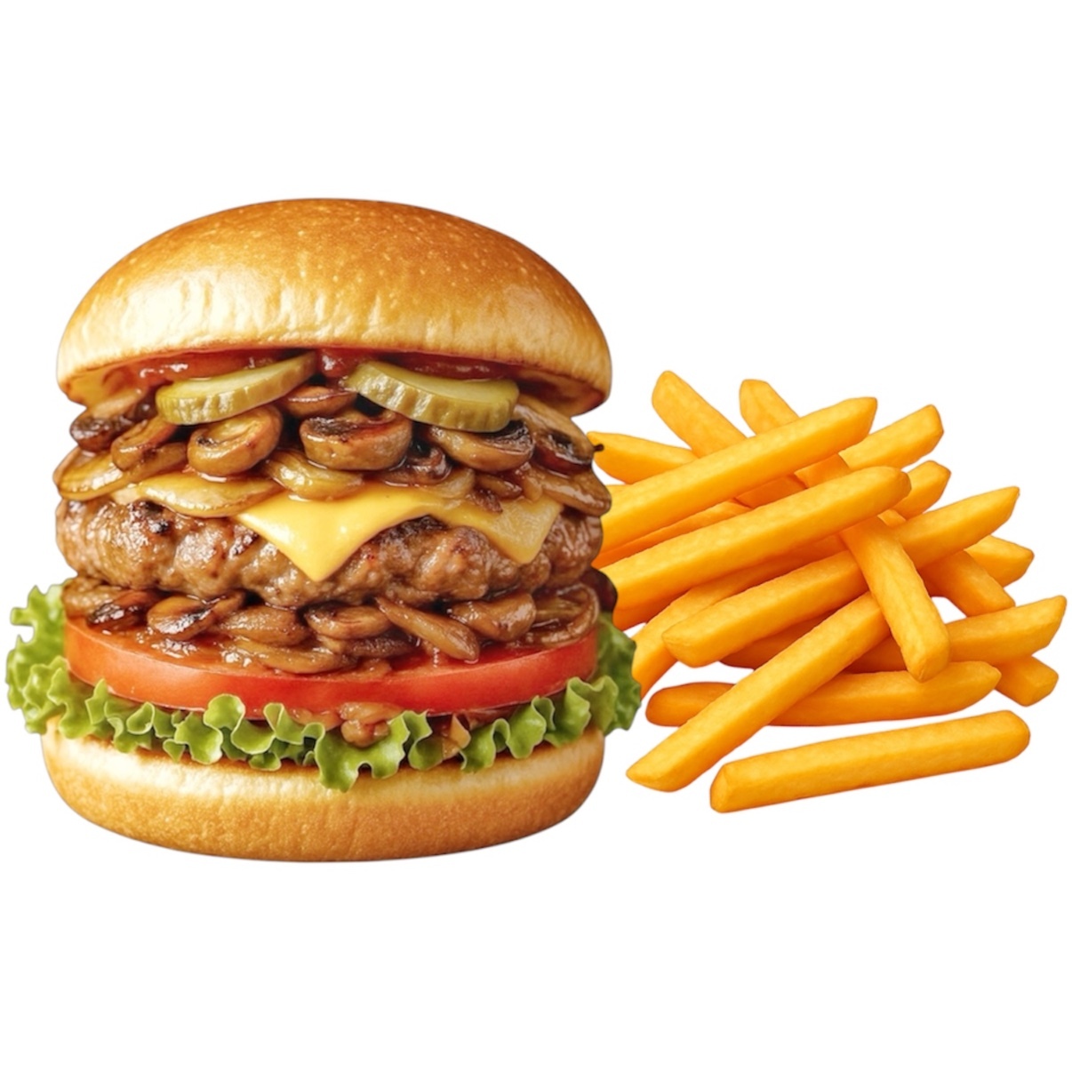 Mushroom Burger (XL 150 gr.)