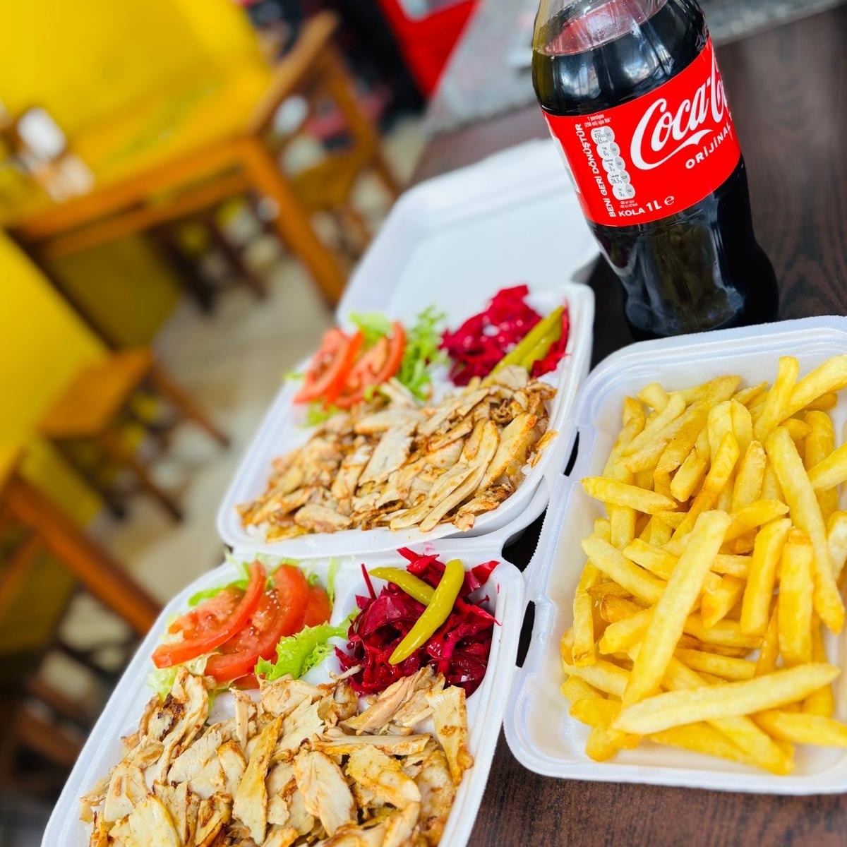 Pilav Üstü Tavuk Döner Menü(2 Kişilik)