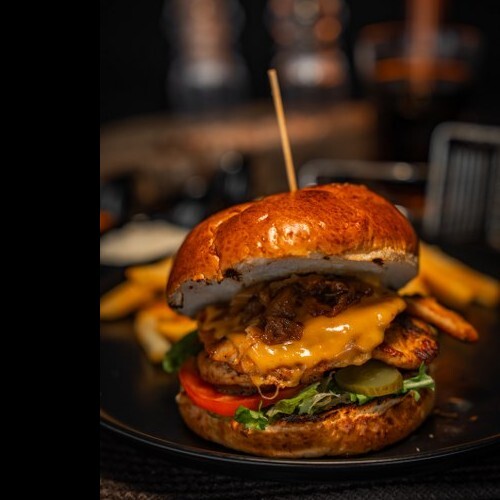 Izgara Tavuk Burger