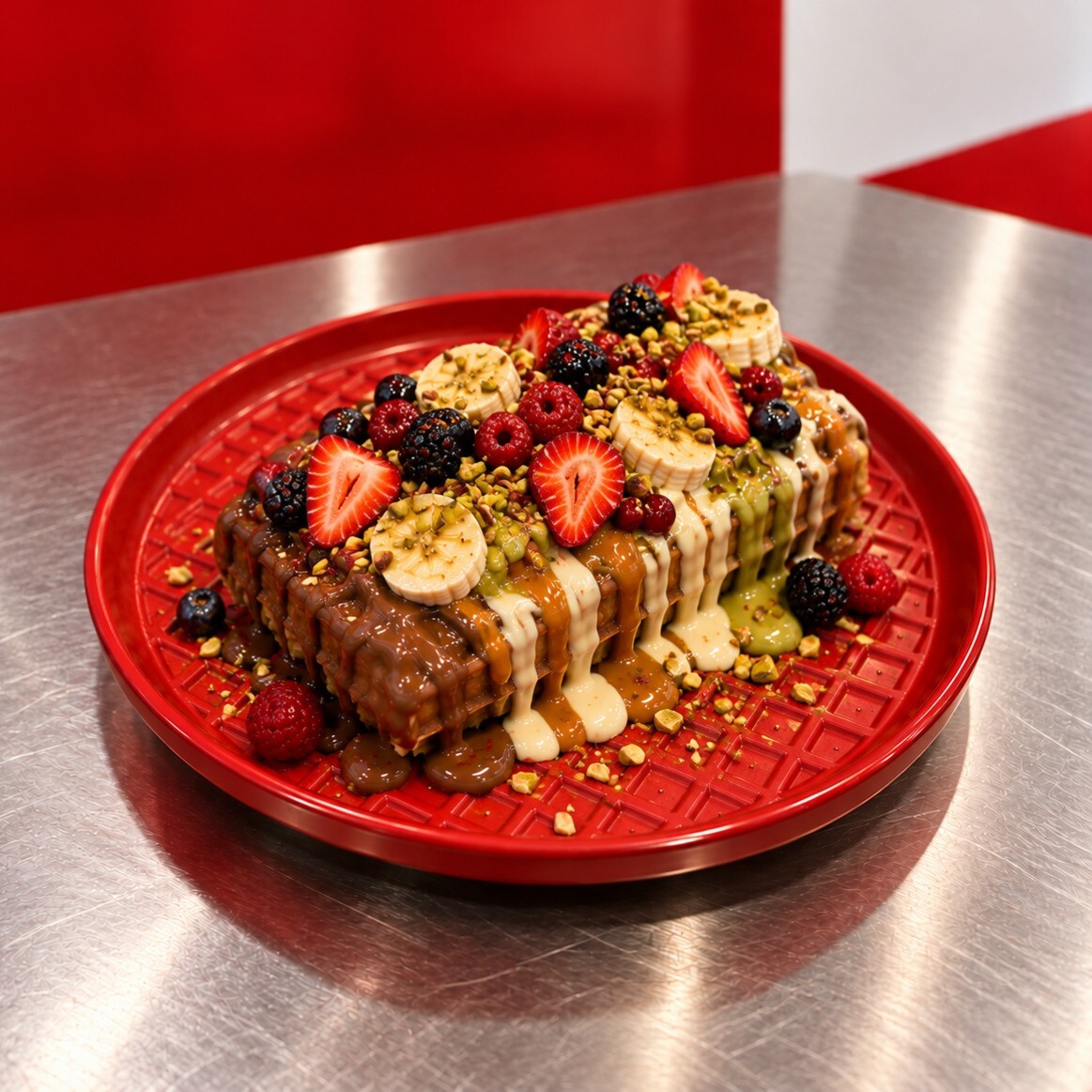 Love Royale Waffle (Büyük Hamur)