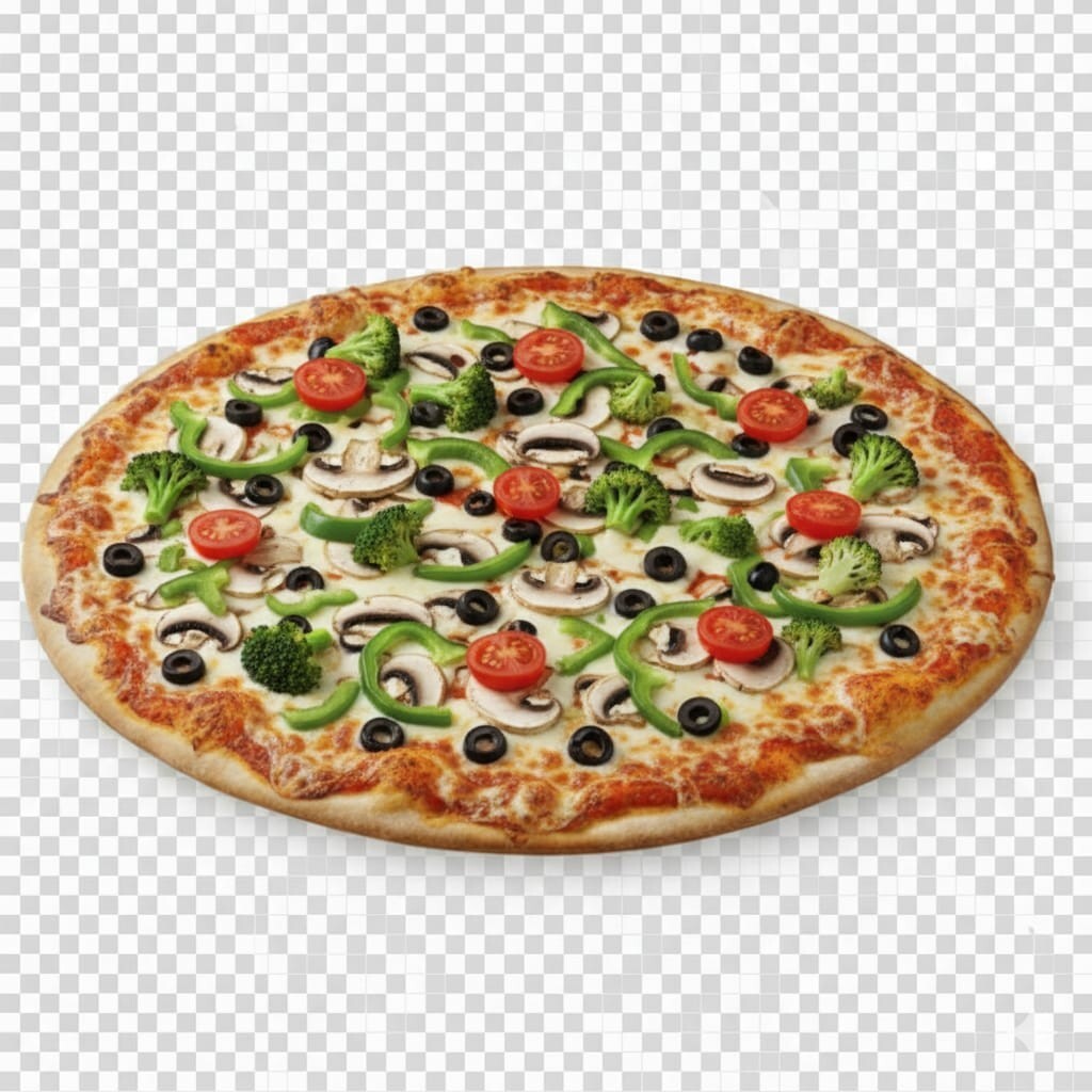 Veggie Pizza Orta Boy (30 cm) L-1-2 Kişilik)