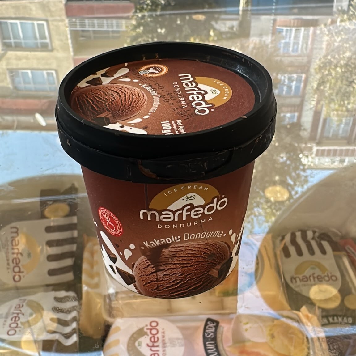 Marfedo Çikolatalı Kap Dondurma (100 gr)