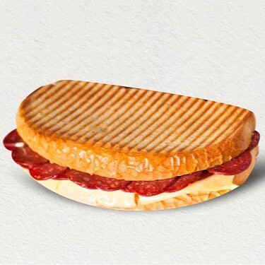Ayvalık Ekmeğine Karışık Tost