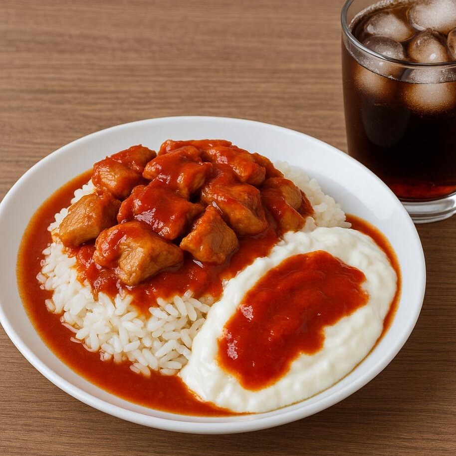 Tavuk Kavurmalı İskender Pilav