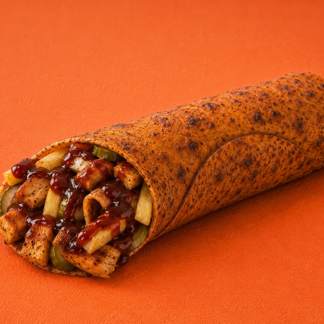 Barbekü Soslu Tavuk Dürüm