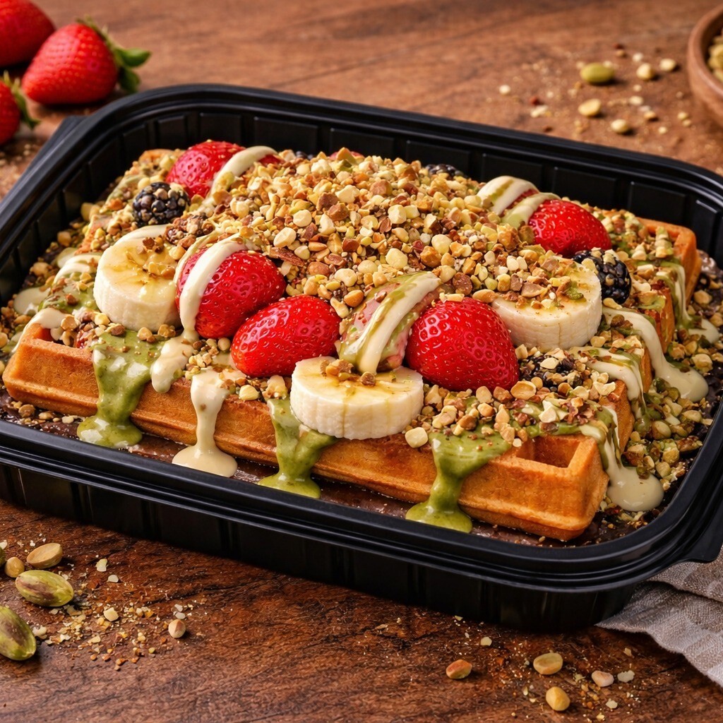 Bi Nocella & fındık Waffle (Original)