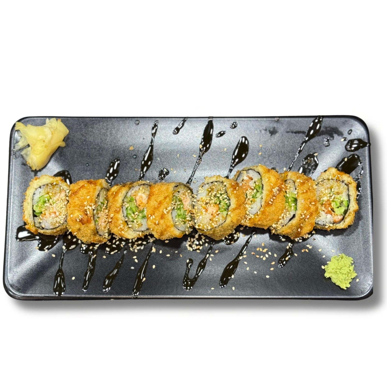 Grilled Sake Sushi Roll