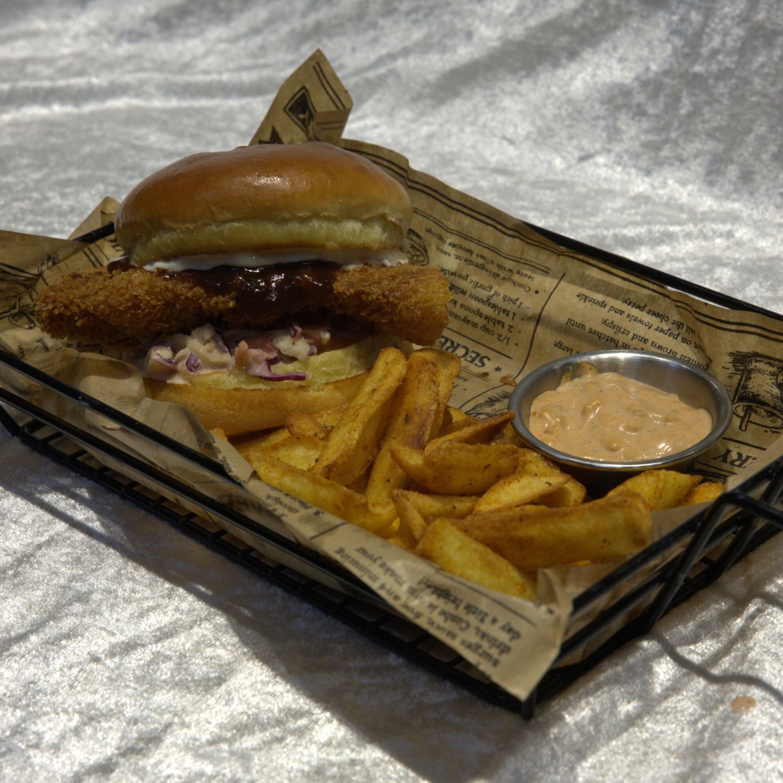 İZ-BBQ Chicken Burger