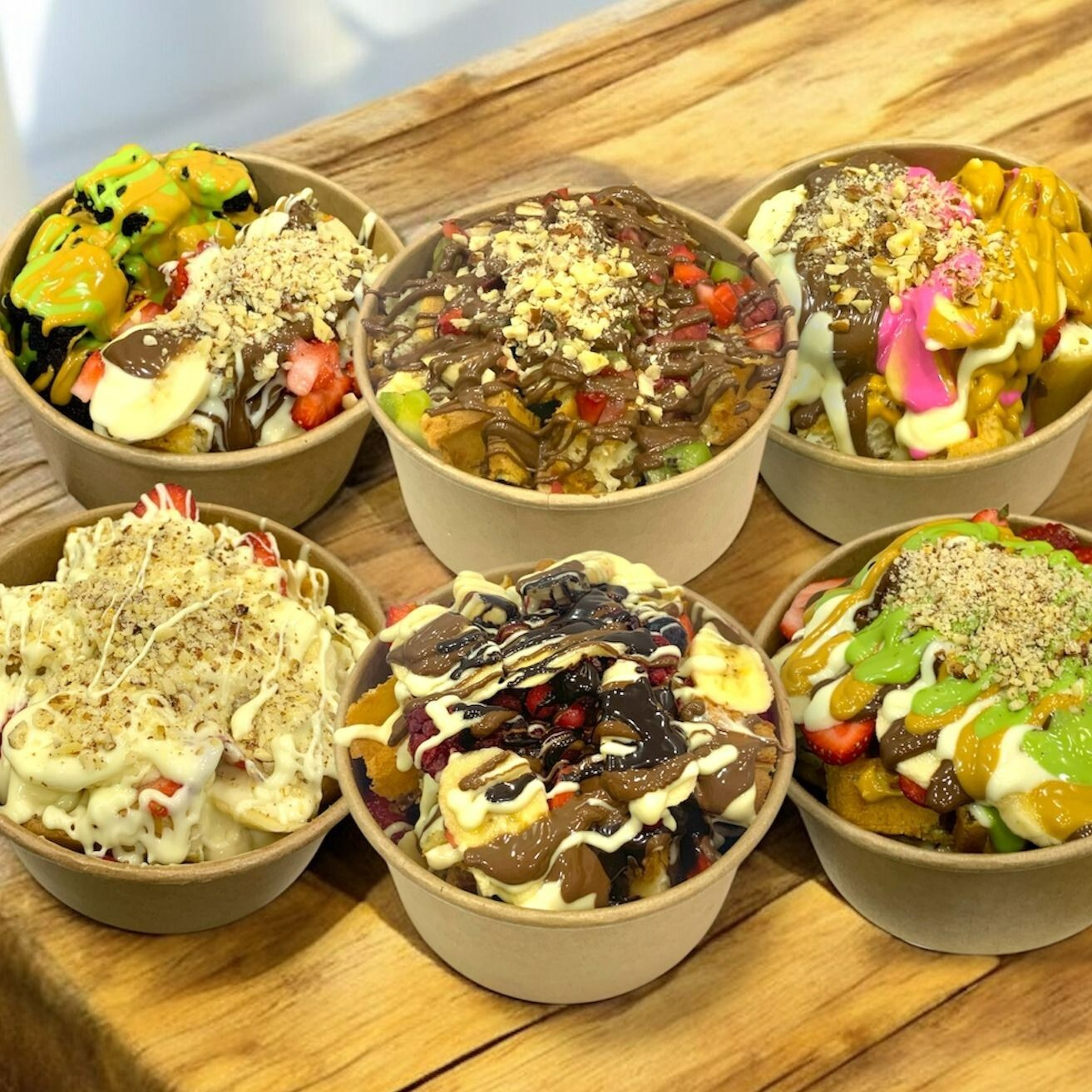 Fıstık Şöleni Bowl Waffle