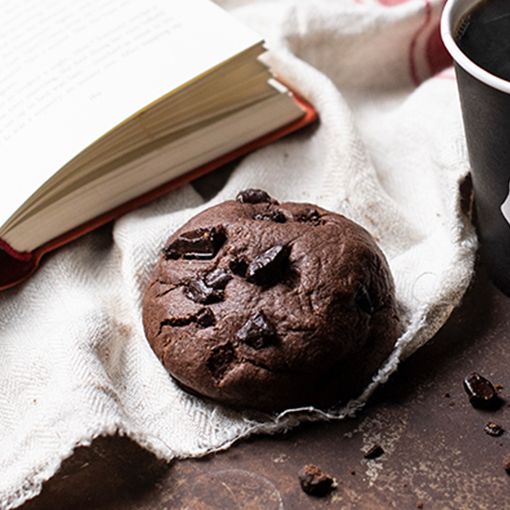 İçi Dolgulu Bitter Çikolatalı Cookie