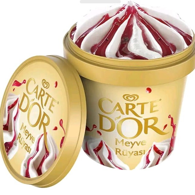 Algida Carte d'Or Mini Cup Meyve Rüyası(100 ml.)