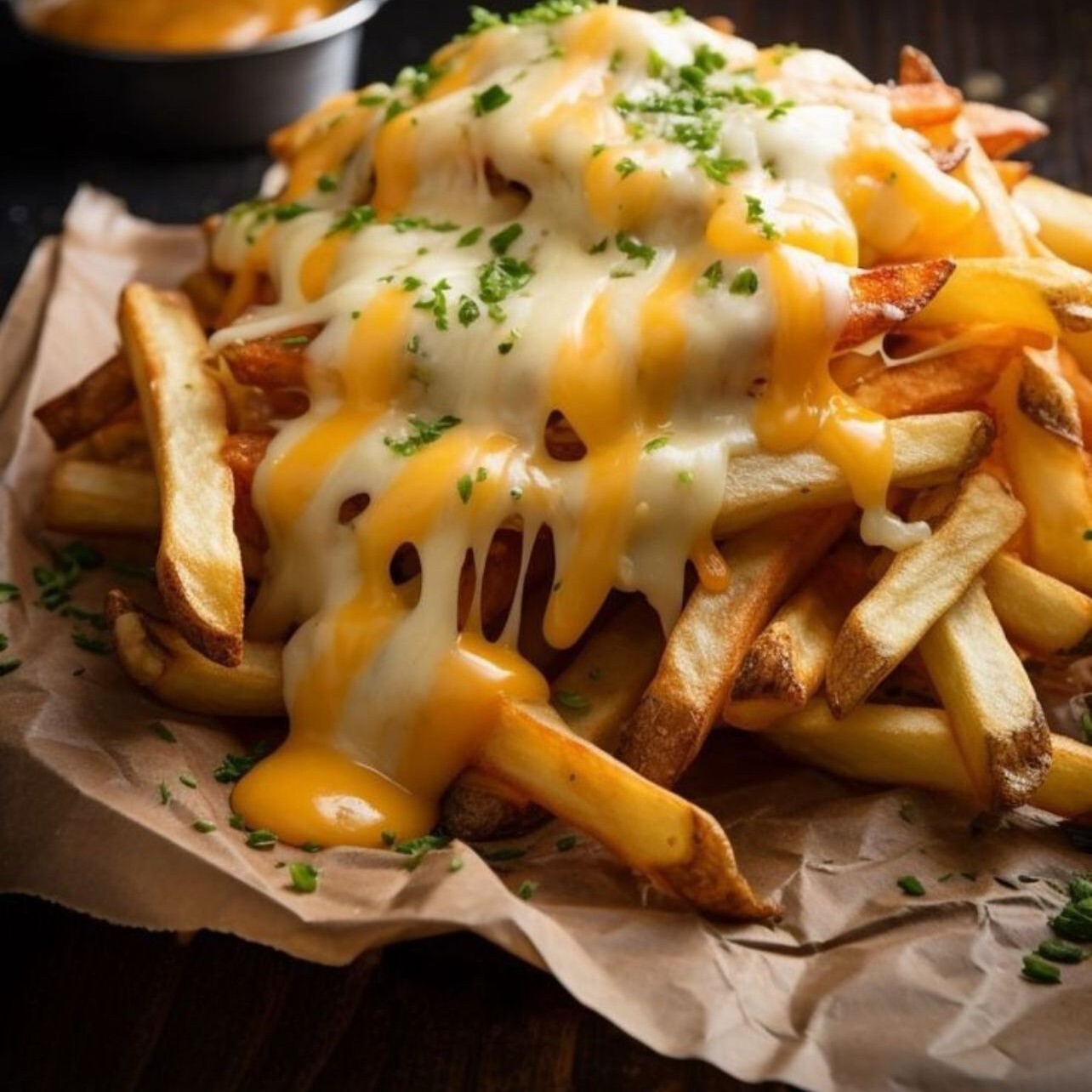Melted Cheese Fries