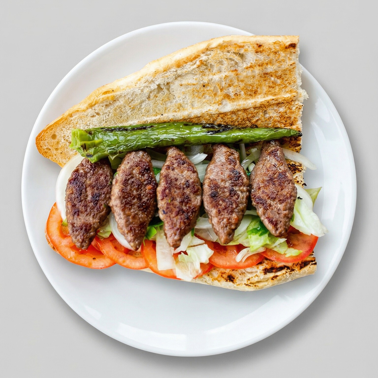 Köfte Ekmek (Yarım Ekmek)