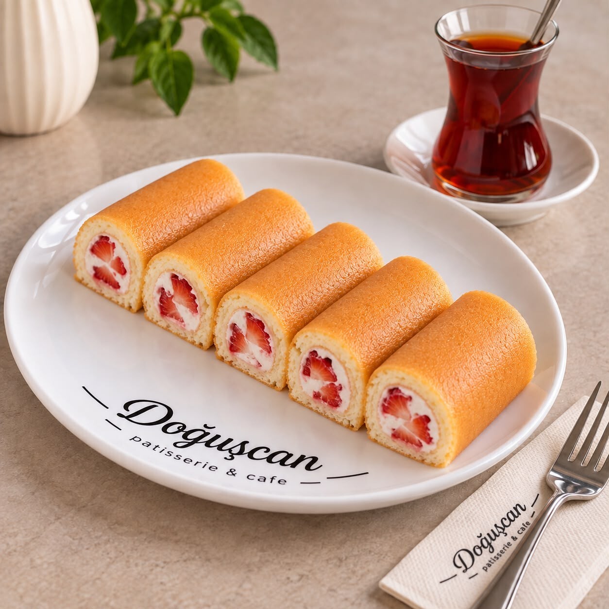 Çilekli Sarma (1 Kg.)