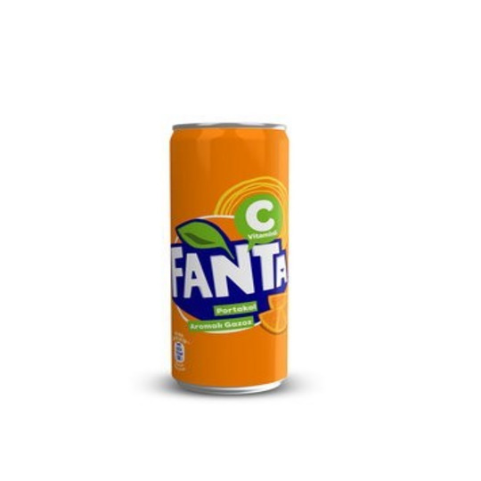 Fanta Portakal Aromalı Gazlı İçecek (330 Ml) | Soğuk İçecek
