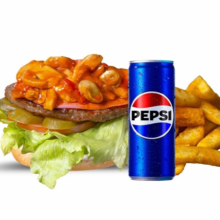 Texas Burger Menü