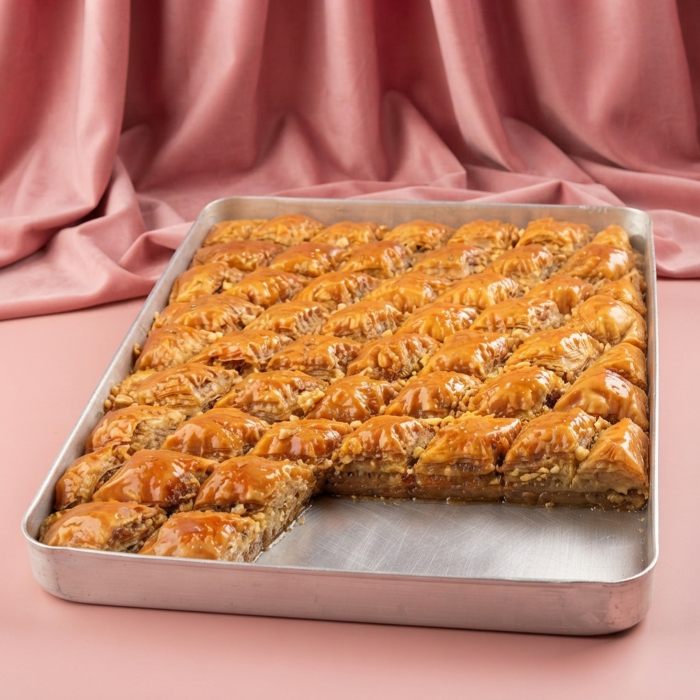(500 gr)_Ev Baklavası Tereyağlı Cevizli