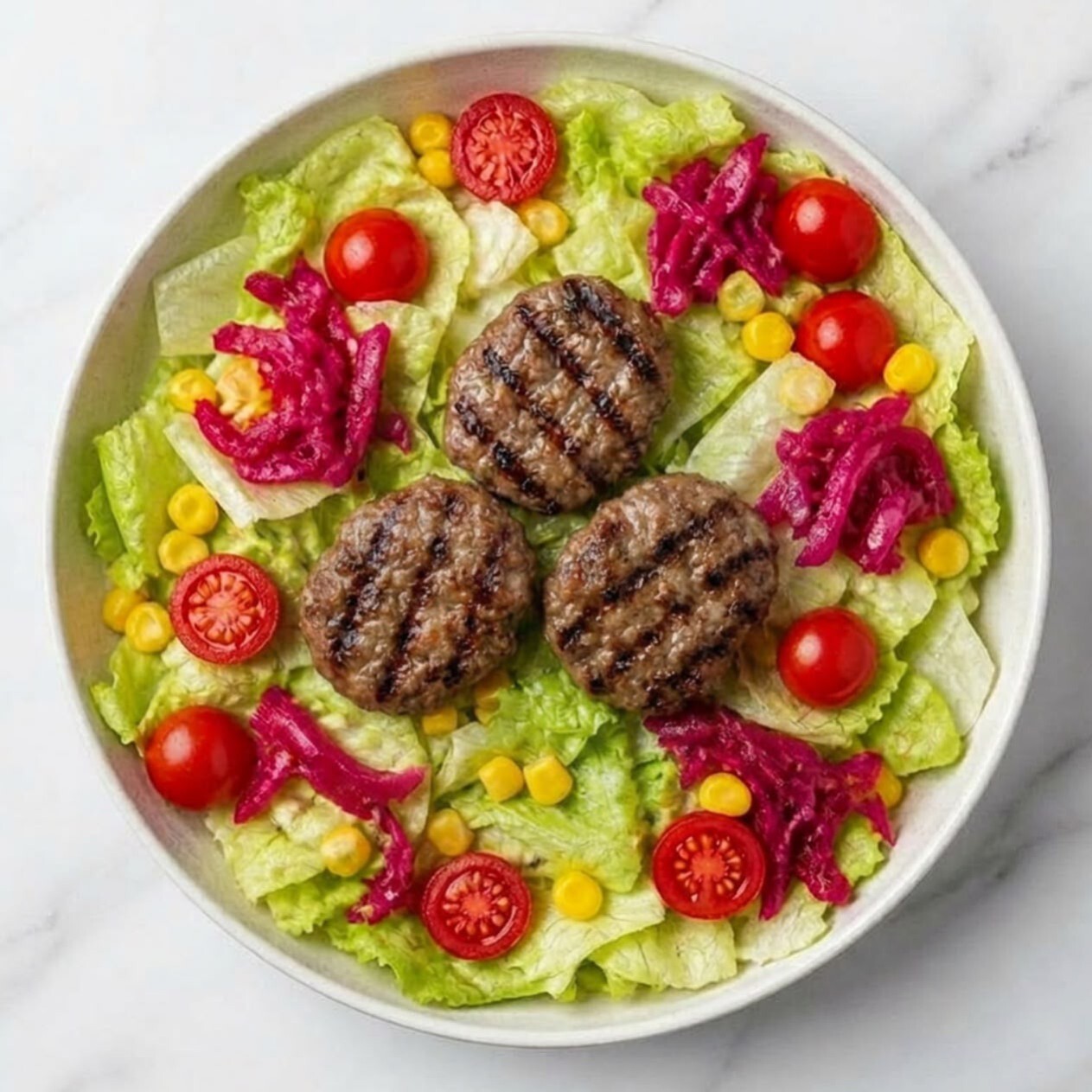 Köfteli Salata