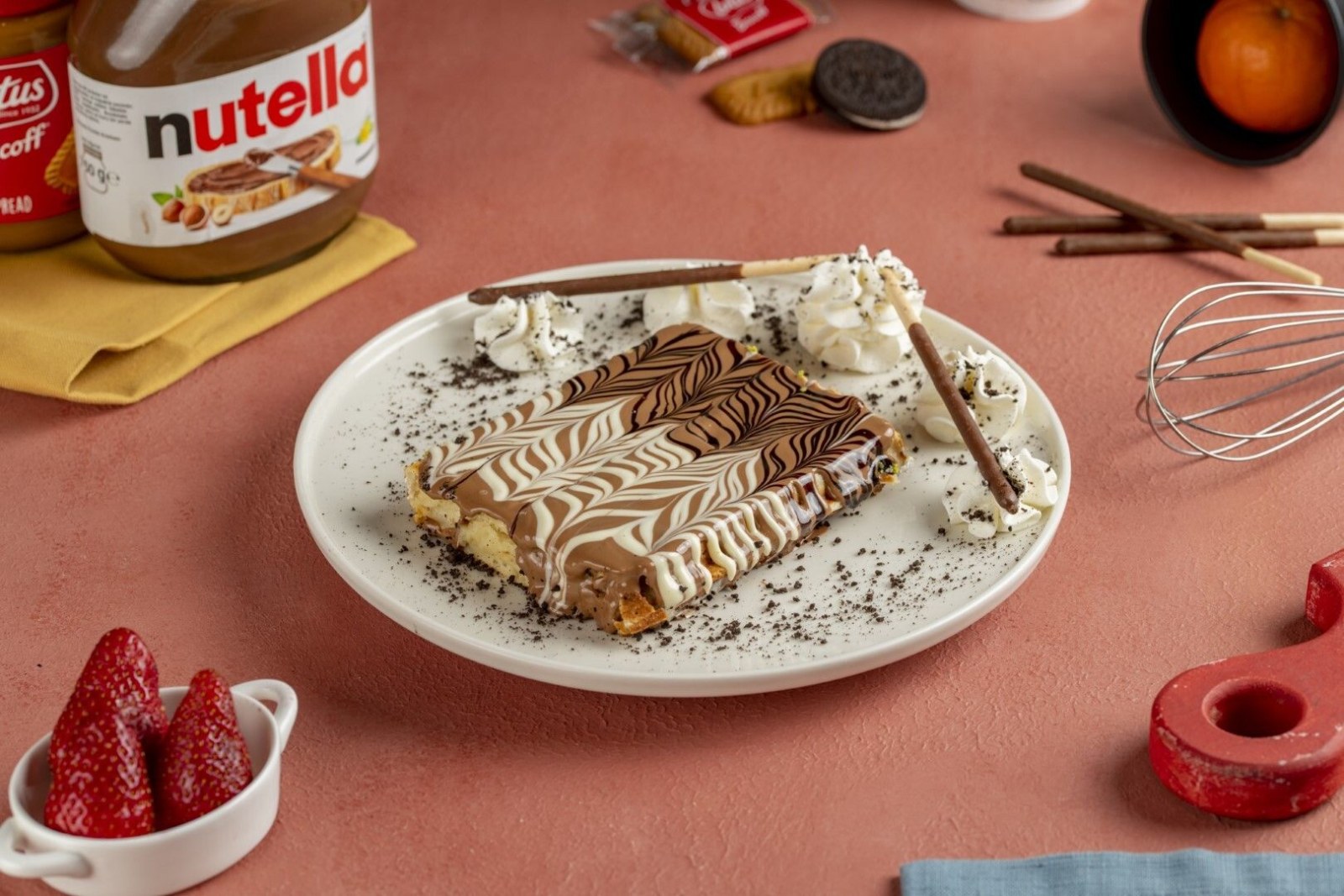 Sütlü Çikolata Waffle