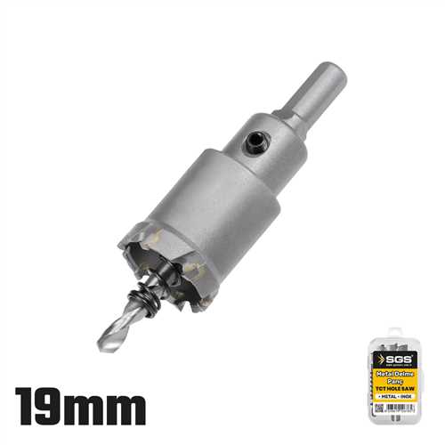 TCT METAL-INOX DELME PANÇ SETİ 19 MM