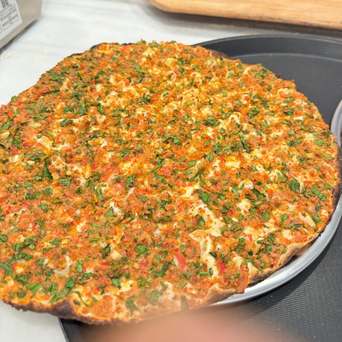 Antep Lahmacun Sarımsaklı