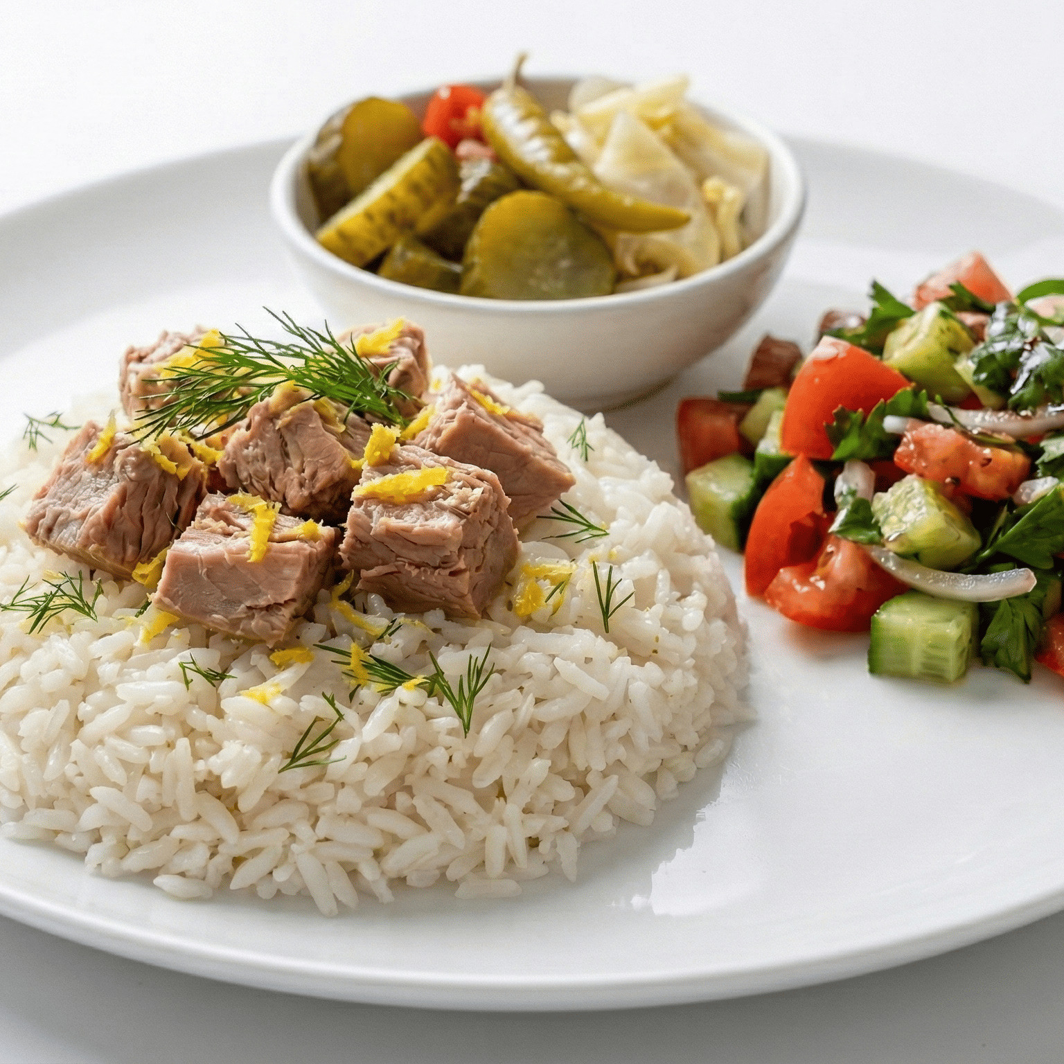 Ton Balıklı Pilav