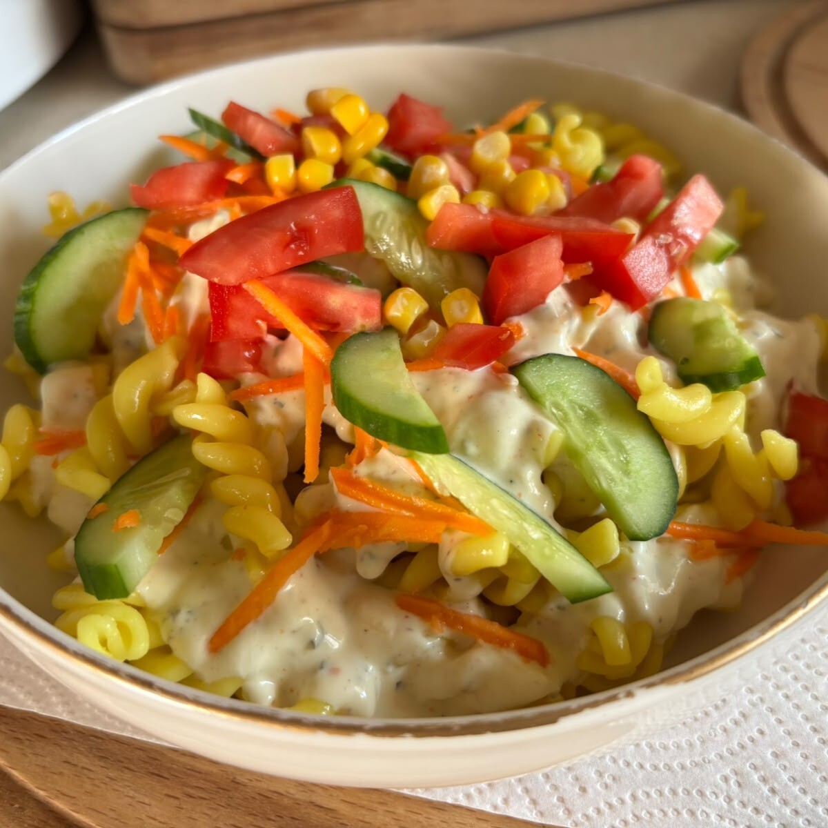 Makarna Salatası